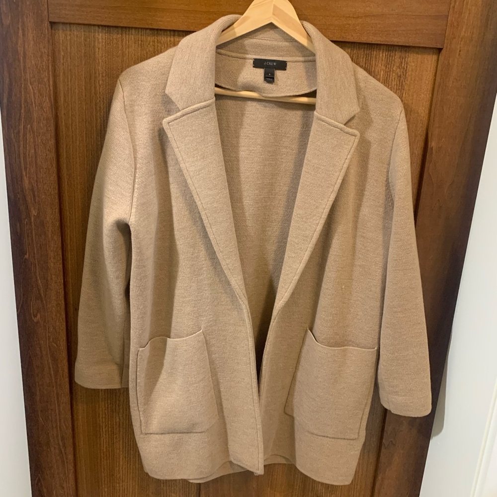 Sophie Open Front Sweater Blazer